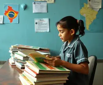 livros didáticos escolas públicas